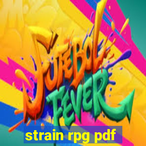 strain rpg pdf